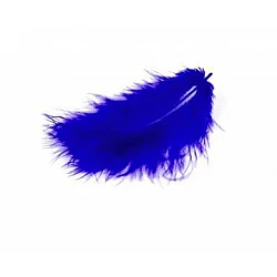 Перья аиста Marabú — синие (17 шт.)