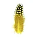 Pearl Hen Feathers (6–8 cm, 24 pcs) - Yellow