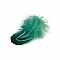 Pheasant Feathers with Pattern (6–8 cm, 22 pcs) - Green