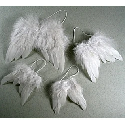 Ангельские крылья из перьев (2 шт.)