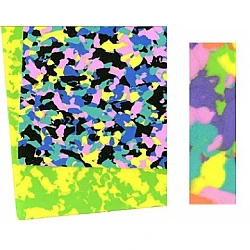 EVA-пенолист цветной: фиолетовый + зелёный + оранжевый + синий (2 мм, 3,50 x 40 см)