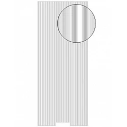 Декоративные наклейки (1 лист) - серебристые