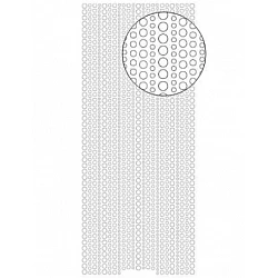 Декоративные наклейки (1 лист) - золотые