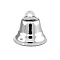 Jingle Bells (D 25 mm, 3 pcs) - Silver