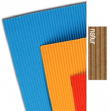 Гофрированный картонный лист - натуральный (50 x 70 см)