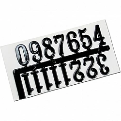 Watch Numerals (15 pcs, L 20 mm)