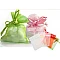Organza Bags - Light Green (8 x 10 cm, 6 pcs.)