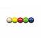 Wooden Beads (D 16 mm, 15 pcs) – Multicoloured