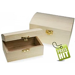 Wooden Boxes with Latch (2 pcs)