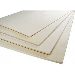 Birch Plywood Sheet (3 mm, 30 x 50 cm)