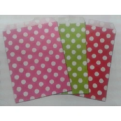 Подарочные пакетики — розовые (13x16,5 см, 25 шт.)