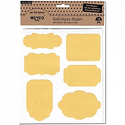 Крафт-наклейки (18 шт.)