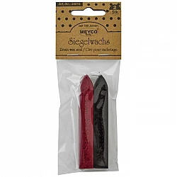 Воск для печатей — чёрный и красный (2 шт.)