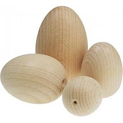 Wooden Eggs (15 pcs)