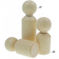 Деревянная счетная кость (70 x 21 мм, 1 шт.)