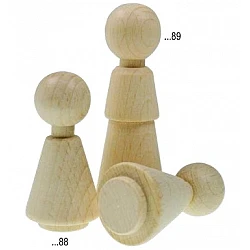 Wooden counting blocks (70 x 25 mm, 18 pcs)