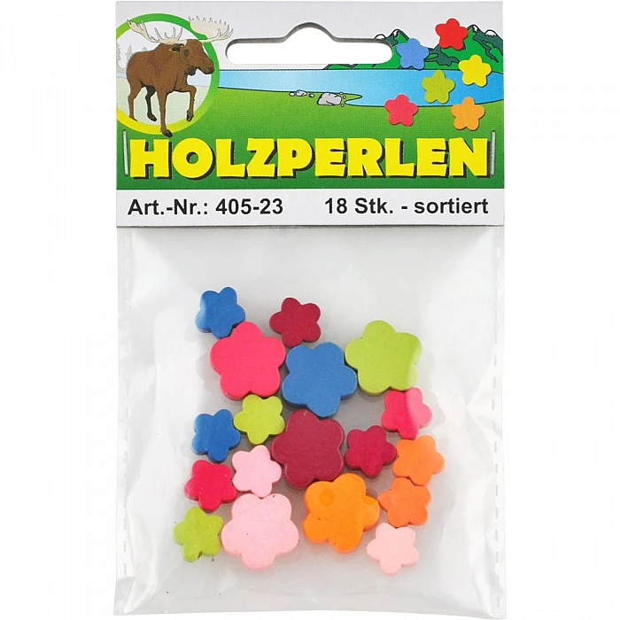 Деревянные бусины (18 шт.)