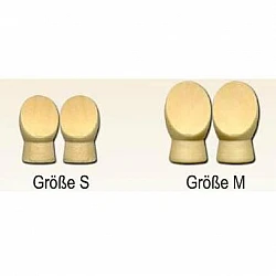 Wooden Doll Arms (6 pcs)