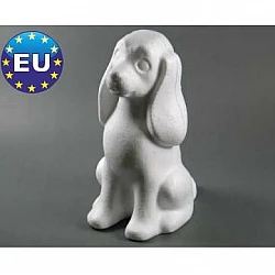 Пенополистироловая собака (высота 22 см, 1 шт.)