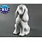 Пенополистироловая собака (высота 22 см, 1 шт.)