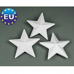 Полистирольные звёзды, маленькие (высота 9 см, 8 шт.)