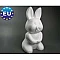 Polystyrene Bunny (H 24 cm, Set of 4)