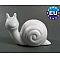 Polystyrene Snail (H 10 cm, 6 pcs.)
