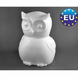 Полистироловая сова (высота 22 см, 3 шт.)