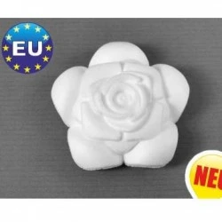 Полистироловая роза (D 8,5 см, 11 шт.)