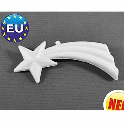 Полистироловые звезды с хвостом (13 x 5,5 см, 21 шт.)
