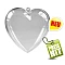 Plastic Heart (H 80 mm)