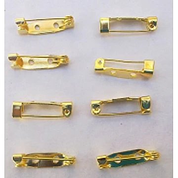 Брошки-булавки — золотые (8 шт.)