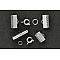 Jewellery Clasps - Silver (10, 12, 15 mm)