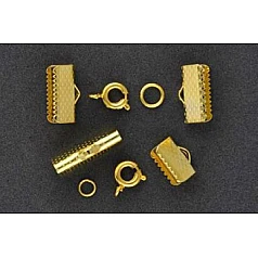 Замки для ювелирных изделий — золото (10, 12, 15 мм)