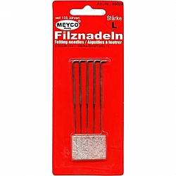 Иглы для валяния (грубые, размер L)