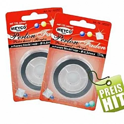 Капроновый шнур (Ø 0,30 мм, 20 м) - чёрный