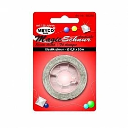 Elastic cord (Ø 0.6 mm, 8 m) - transparent