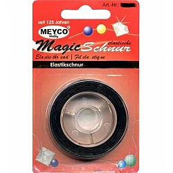 Elastic cord (Ø 0.6 mm, 10 m) - black