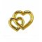 Plastic Figures (15 pcs) - Gold Heart