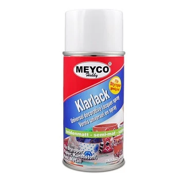 Universāls dekoratīvās lakas aerosols, matēts (300 ml)