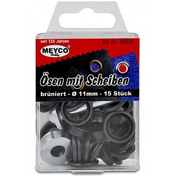 Oksidētas kniedes (D 11 mm, 15 gb.)