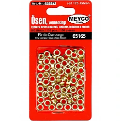 Заклепки с латунным покрытием (D 5 мм, 100 шт.)