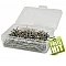 Safety pins (L 13 mm, 50 g) - silver-coloured