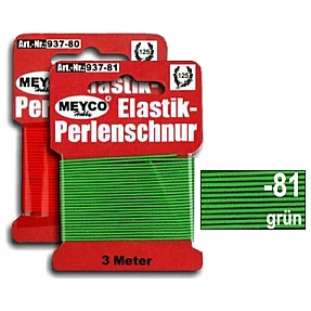 Elastīgā aukla - zaļa (3 m)