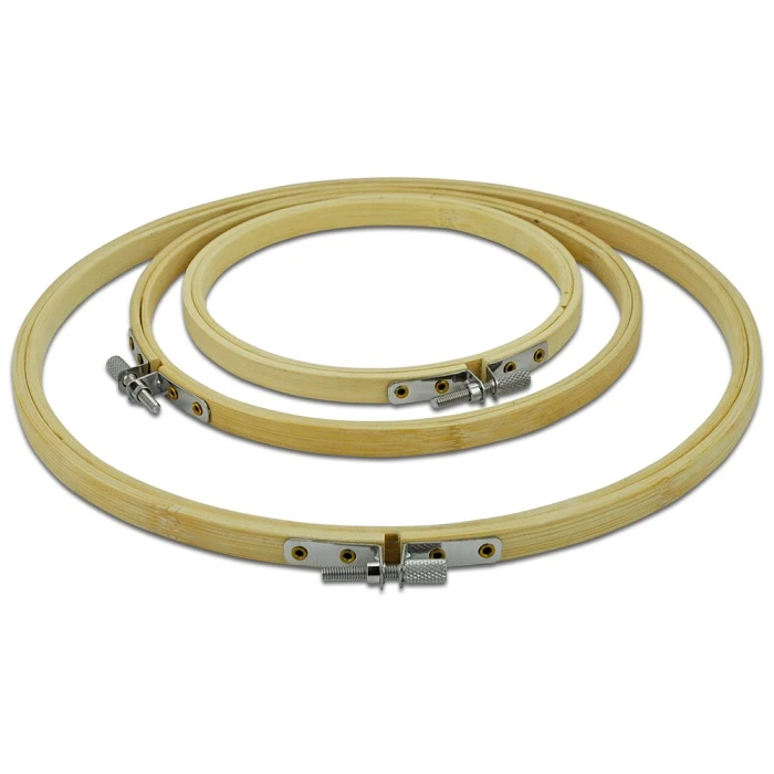 Wooden Embroidery Hoop (Ø 17 cm)