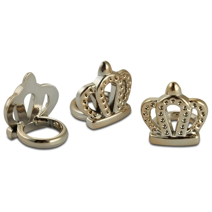 Dekoratīvi plastmasas kronīši (4 gb)