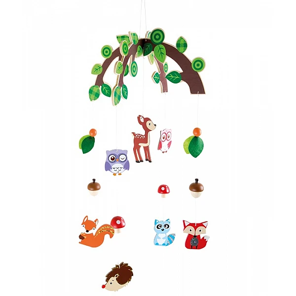 Подвесная погремушка «Лесные животные»