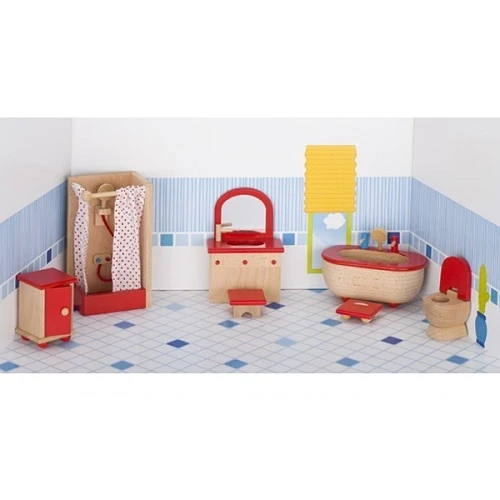 Аксессуары для кукол «Ванная комната» 2