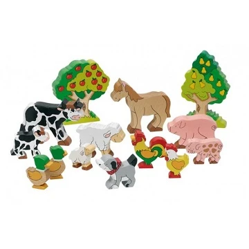 Деревянные фигурки 