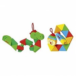 Игрушка «Бусы из кубиков»